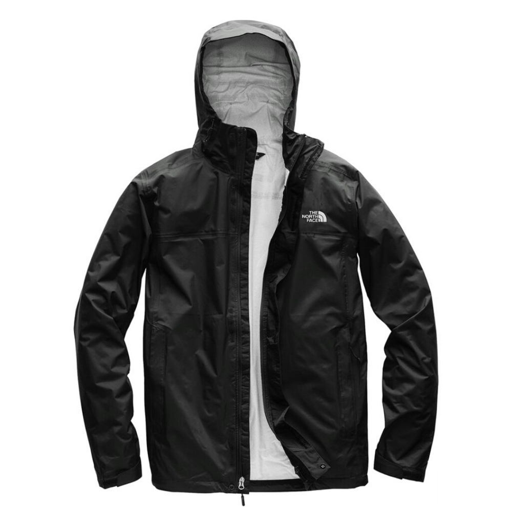 Men's The North Face Venture 2 Rain Jacket Black